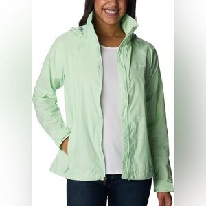 Columbia switchback III rain jacket new with tags green large
